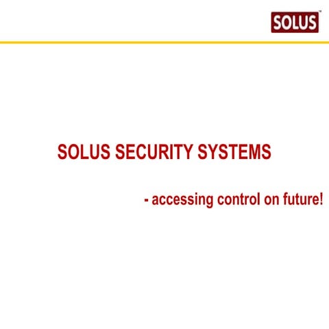 Solus Presentation hdhshshsgs  shsysgwgs bsysvsysvs
