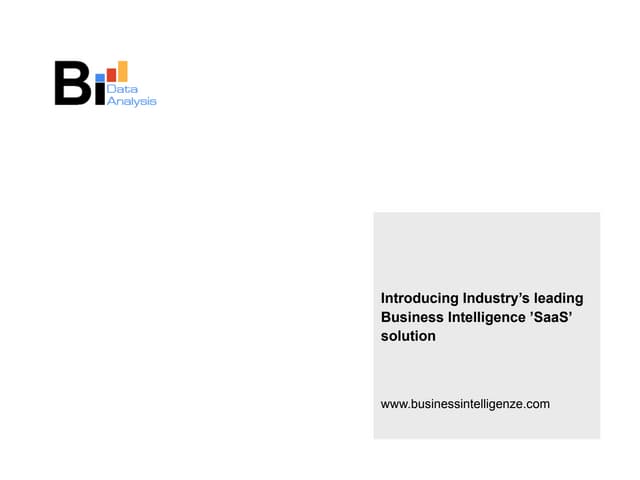 Business Intelligenze Corporate