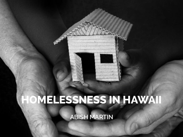 Solution homelessness in Hawaii