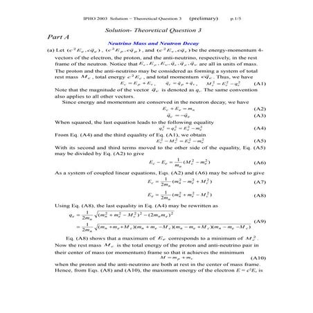 Solutions modern particlephysics | PDF