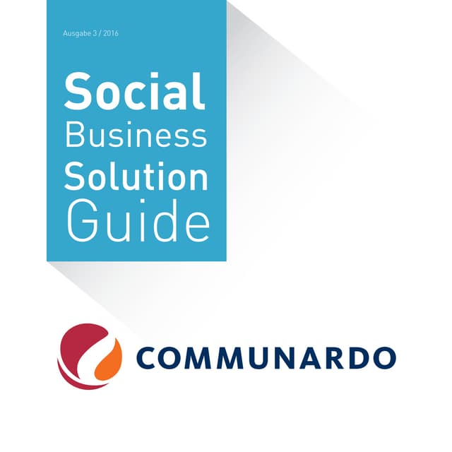 Social Business Solution Guide III/2016
