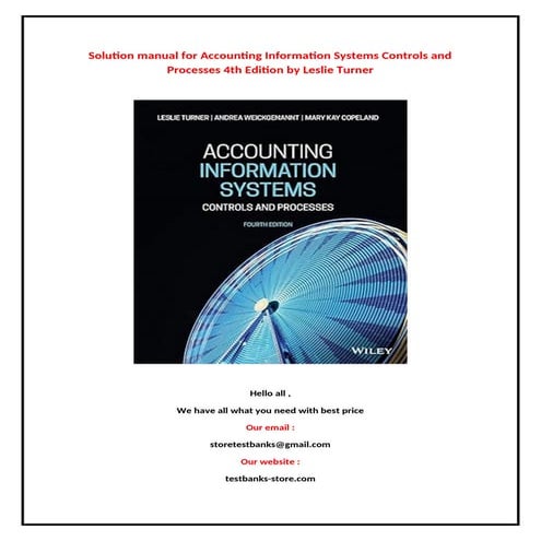 Solution for each chapter and Solution manual for Intermediate ...