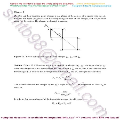 Answers to Problems in An Introduction to Applied Electromagnetics and Optics...