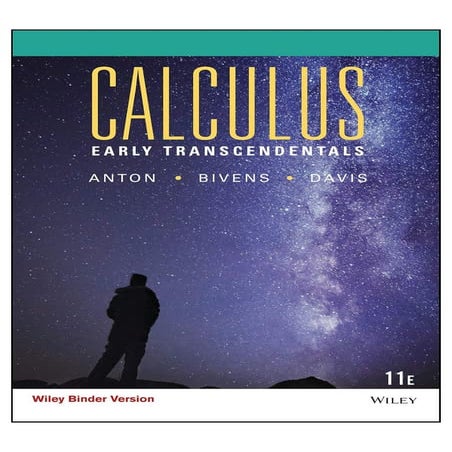 Solution manual For Calculus Early Transcendentals, 11th Edition Howard Anton