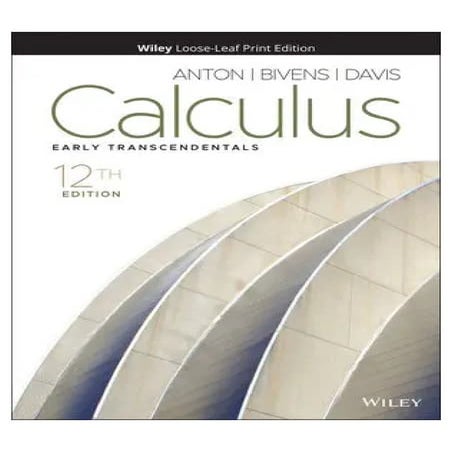 Solution manual For Calculus Early Transcendentals, 12th Edition Howard Anton