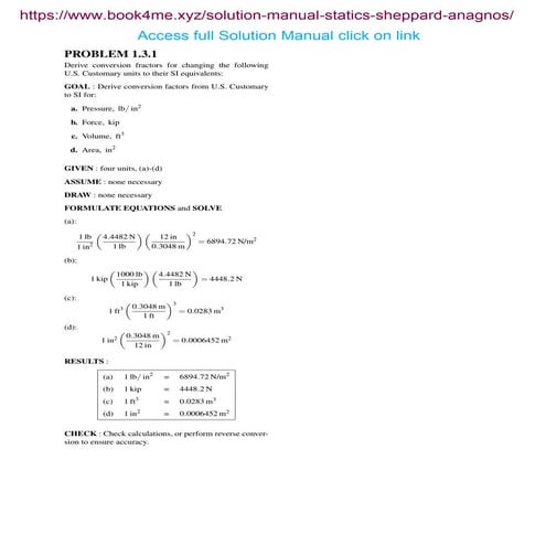 Solution Manual for Finite Element Analysis 3rd edition– Saeed Moaveni ...