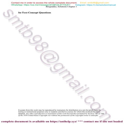 Solutions for Exercises in Fundamentals of Thermodynamics, 10th Edition by Borgnakke & Sonntag