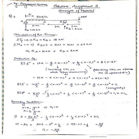 Solution of assignment 3 ()