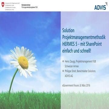 ISD2016_Solution_O_Heinz_Zaugg