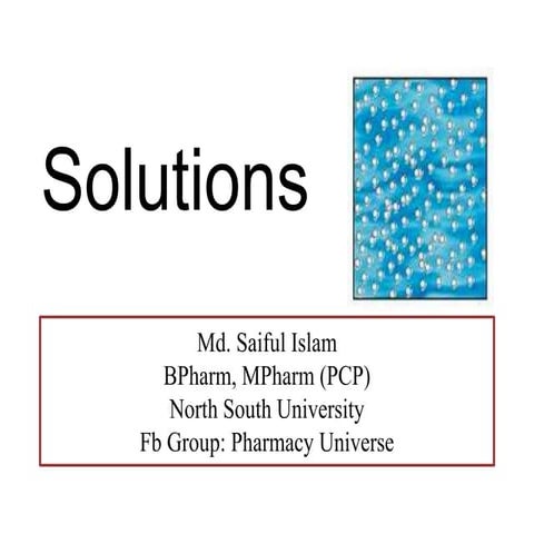 (Solutions)