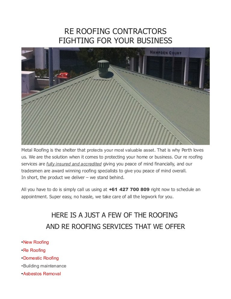 Exposing the Roofing Industries Secret