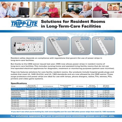 Long Term Care Facilities Power Solutions