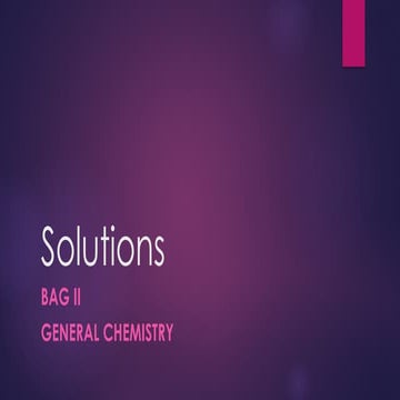 Solutions cheat sheet | PDF