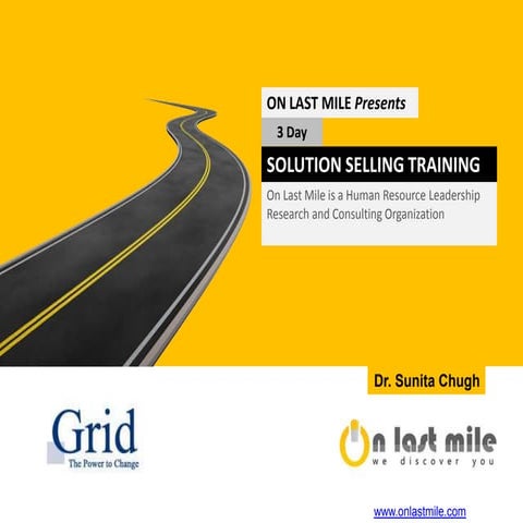 Solution Selling Seminar