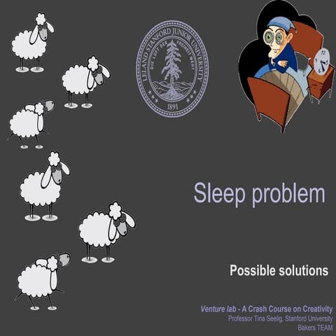 Solutions to sleep problem