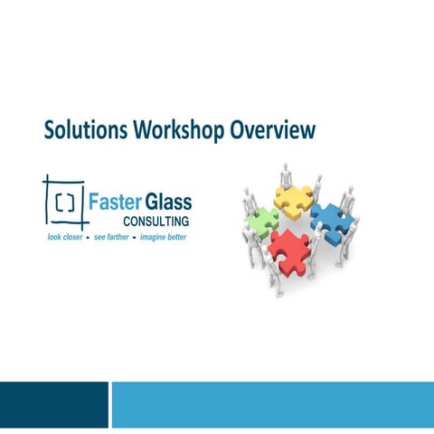 Solutions Workshop Overview