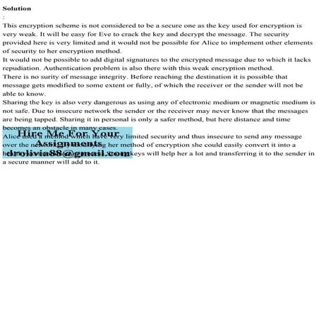 SolutionThis encryption scheme is not considered to be a secure o.pdf