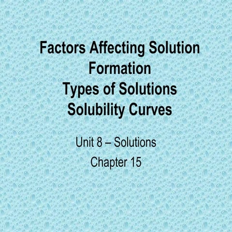 Solution types and_curves