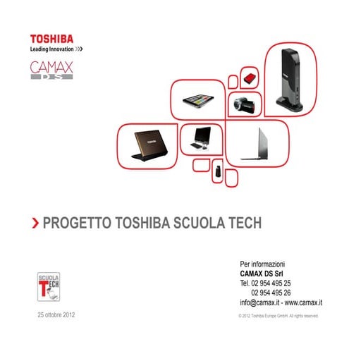 Soluzione Scuola Tech Toshiba/Camax DS