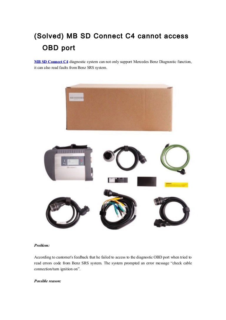 Obd разъем c4
