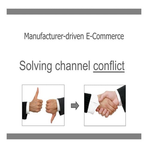 9 Reasons why manufacturers should sell online and how to avoid channel conflict