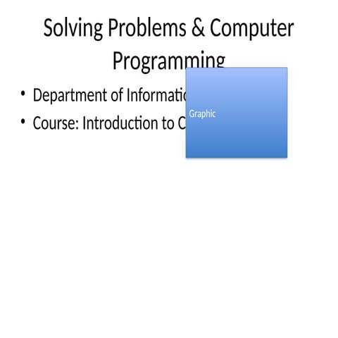 Understanding and Solving Software Problems | PPTX