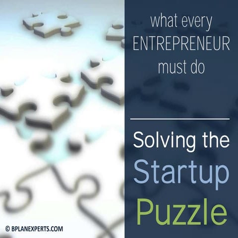 Solving the startup puzzle