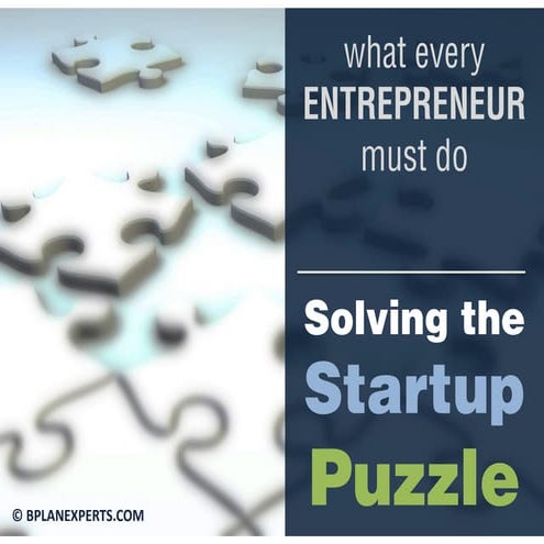 Solving The Startup Puzzle