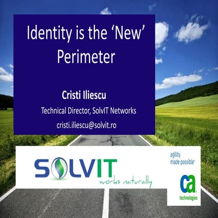 Solvit   identity is the new perimeter