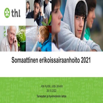 Somaattinen erikoissairaanhoito 2021