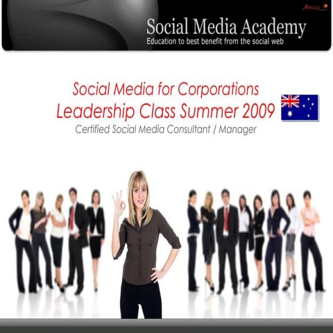 Webinar Australia: What you should know about Social Media for corporations