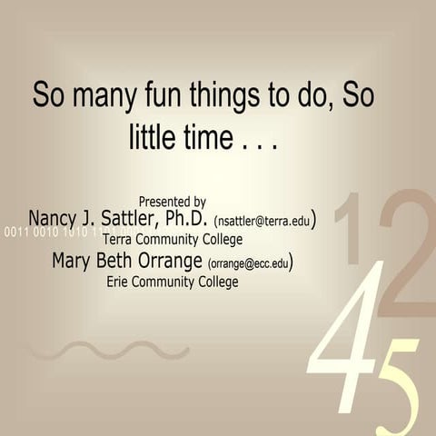 So many fun things 11 13-2010