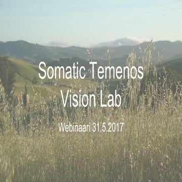 Somatic Temenos Vision Lab -webinaari