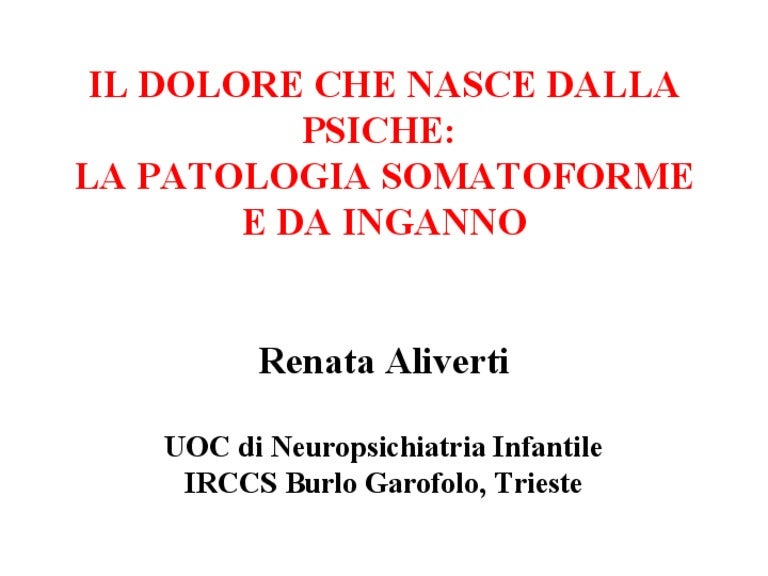 Somatoforme aliverti