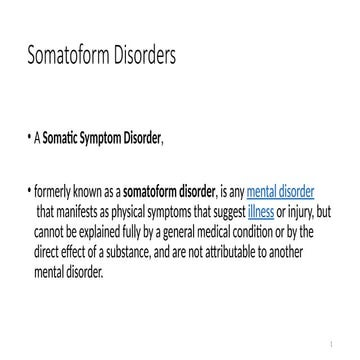 mental health and psychiatry Somatofrom disorders.pptx
