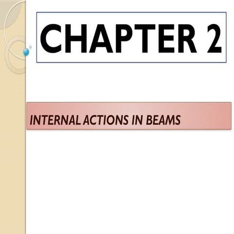 SOM Chapter Two Internal actions in Beams.pptx