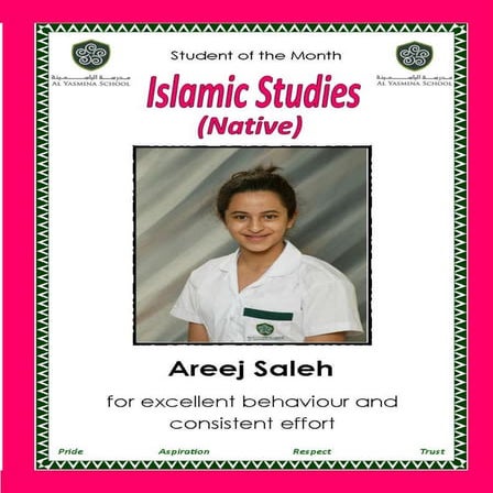Student of the Month December 11 | PPTX