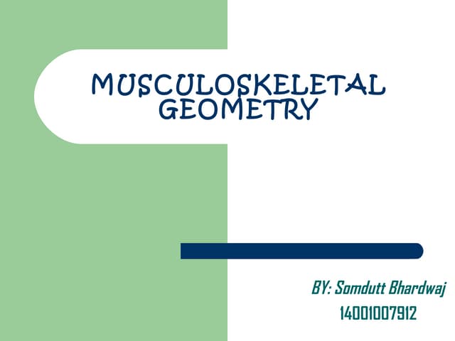 musculoskeleteal