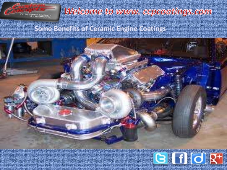 Some benefits of ceramic engine coatings