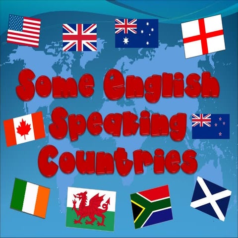 Some english speaking countries   flags