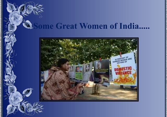 Inspiring Women Achievers In India | PDF