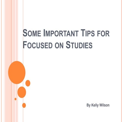 Some Important Tips for Focused on Studies.pptx