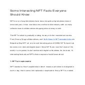 Some Interesting NFT Facts Everyone Should Know.docx