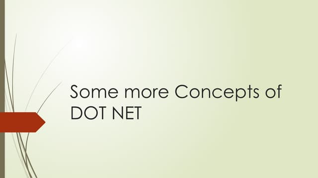 Some more Concepts of DOT cvcvcvNET.pptx