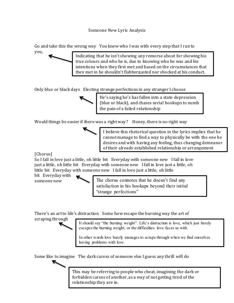 hoizer someone new lyric analysis someone new lyrics