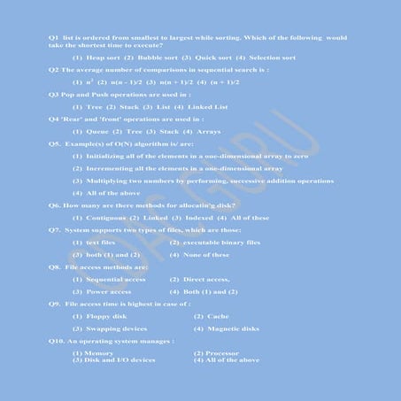 Some other Importent Question (Mix)