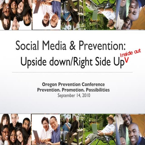 Social Media in Prevention - Oregon Prevention Conference