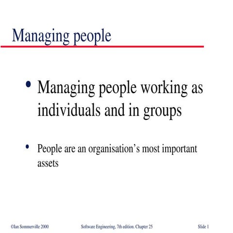 Somerville Chapter 25, how to help people