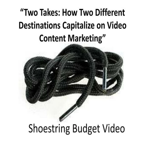 Slides from SoMeT Presentation-Shoestring Video