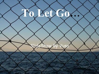 Sometimes You Have To Let Go